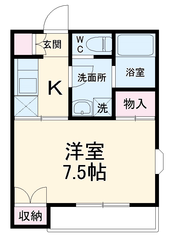 ル・ソレイユⅡの間取り