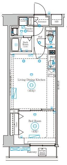 Mind Shimurasakaueの間取り