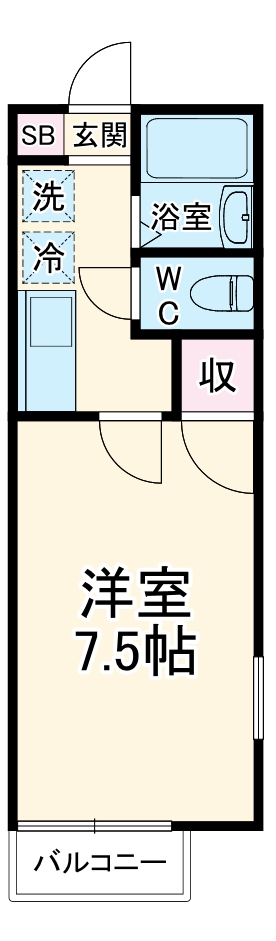 コスモアメニーの間取り