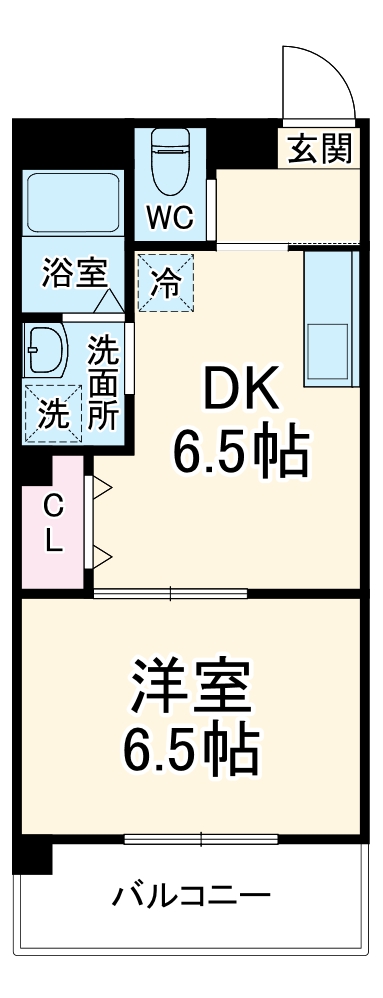 セジュール野江の間取り