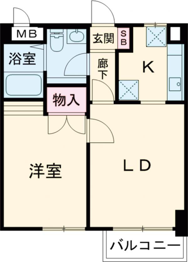 調布パークスの間取り