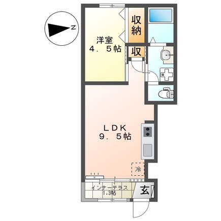 ククナSOの間取り