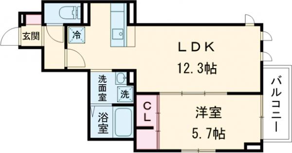 Asset-Court調布ヶ丘の間取り