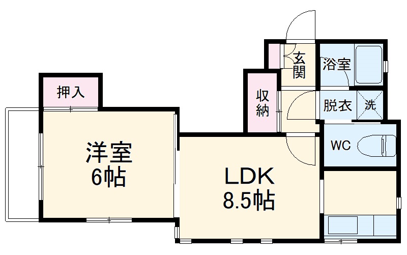 PATIO082の間取り