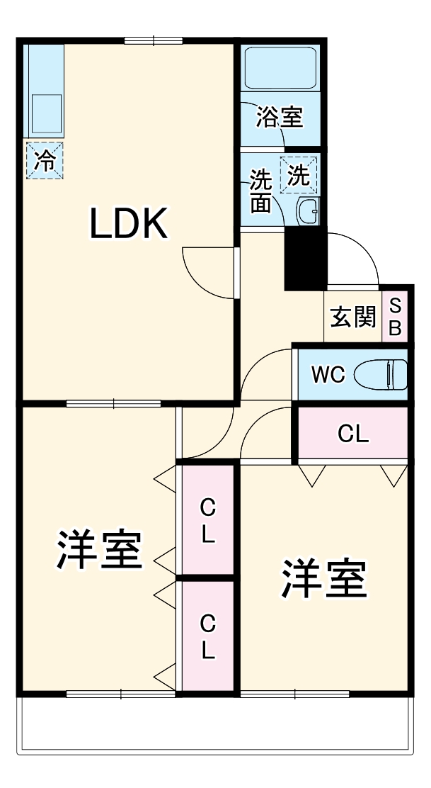 パークヴィラ五才美の間取り