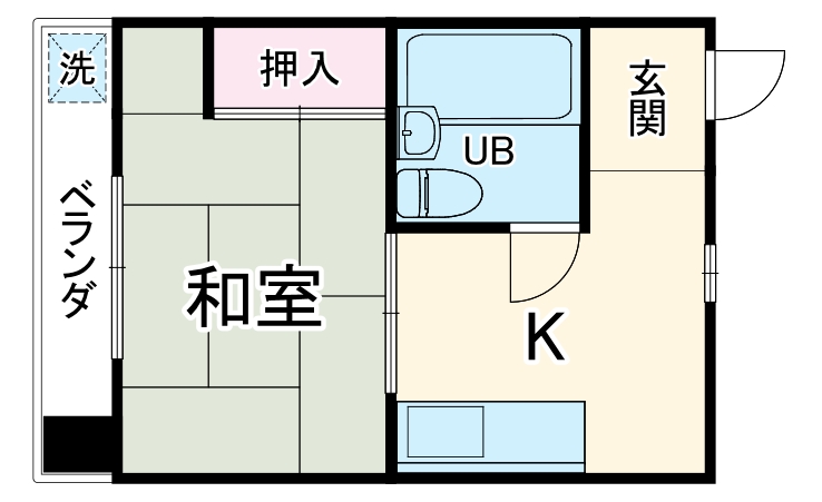 コーポ木村の間取り