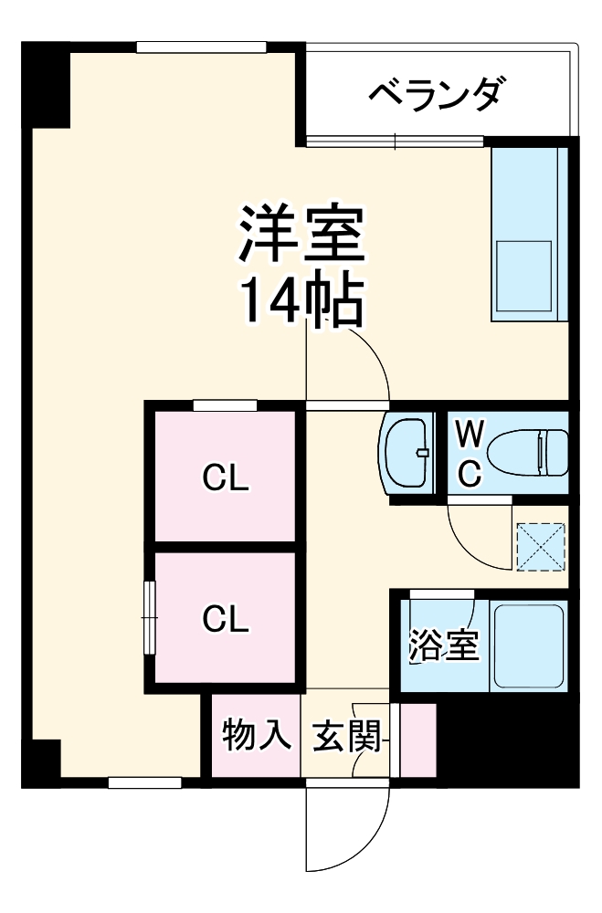 ヤマコ第一ビルの間取り