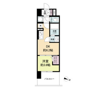 リヴェント難波サウスの間取り