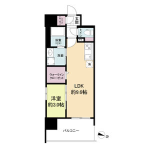リヴェント難波サウスの間取り