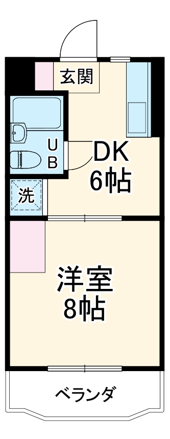 サンメイト可美の間取り