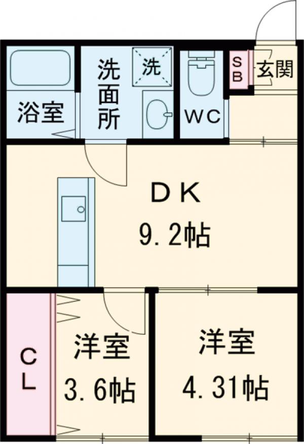 グレース吉祥院の間取り