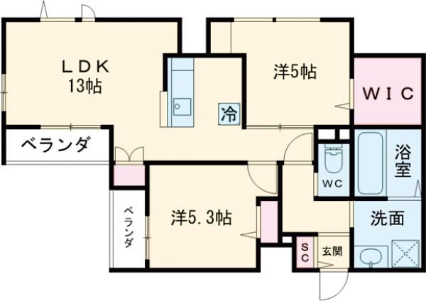ル リアンの間取り