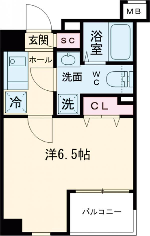 アーバイルGRANDE中野の間取り
