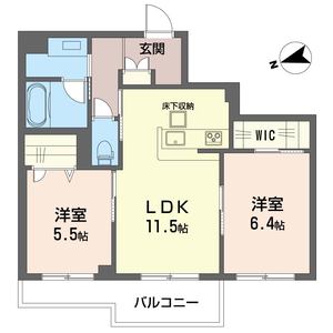グラヴィタスの間取り