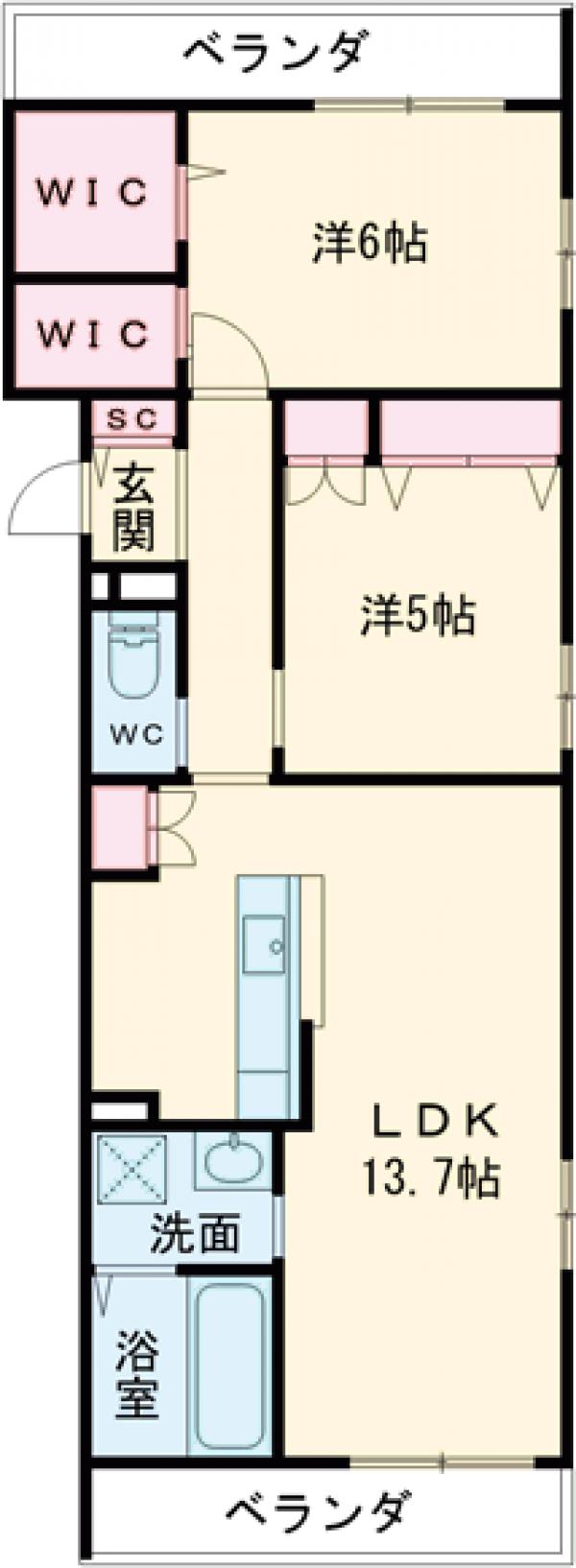 ル リアンの間取り