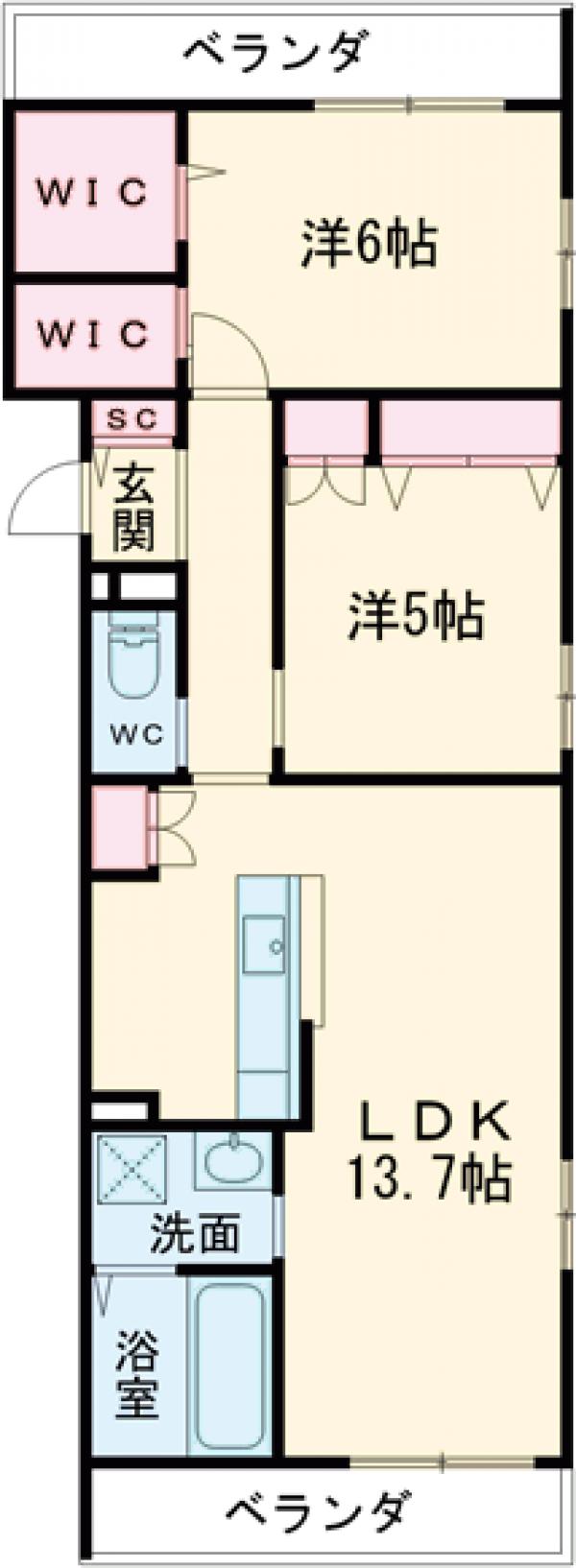 ル リアンの間取り