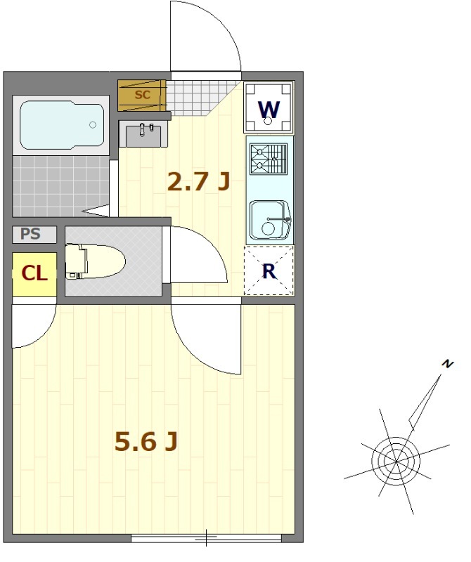 プロスペリティ成増の間取り
