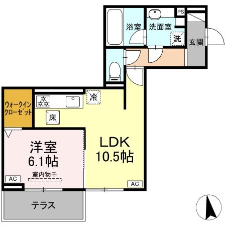 オリヴォ フラガンテの間取り