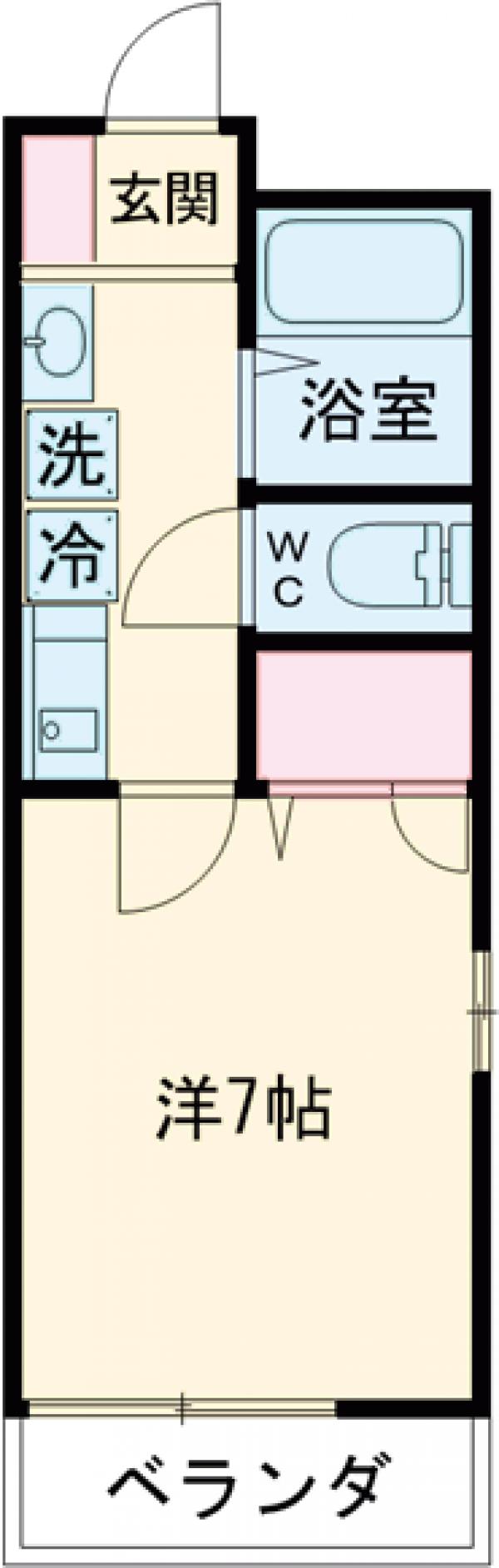 オオサワハイツの間取り