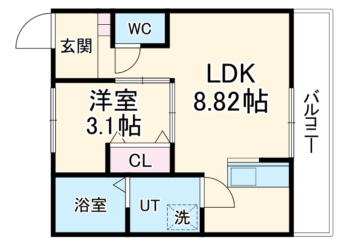 ティンガーラ須ヶ口 EASTの間取り