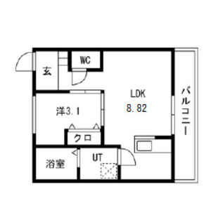 ティンガーラ須ヶ口 EASTの間取り