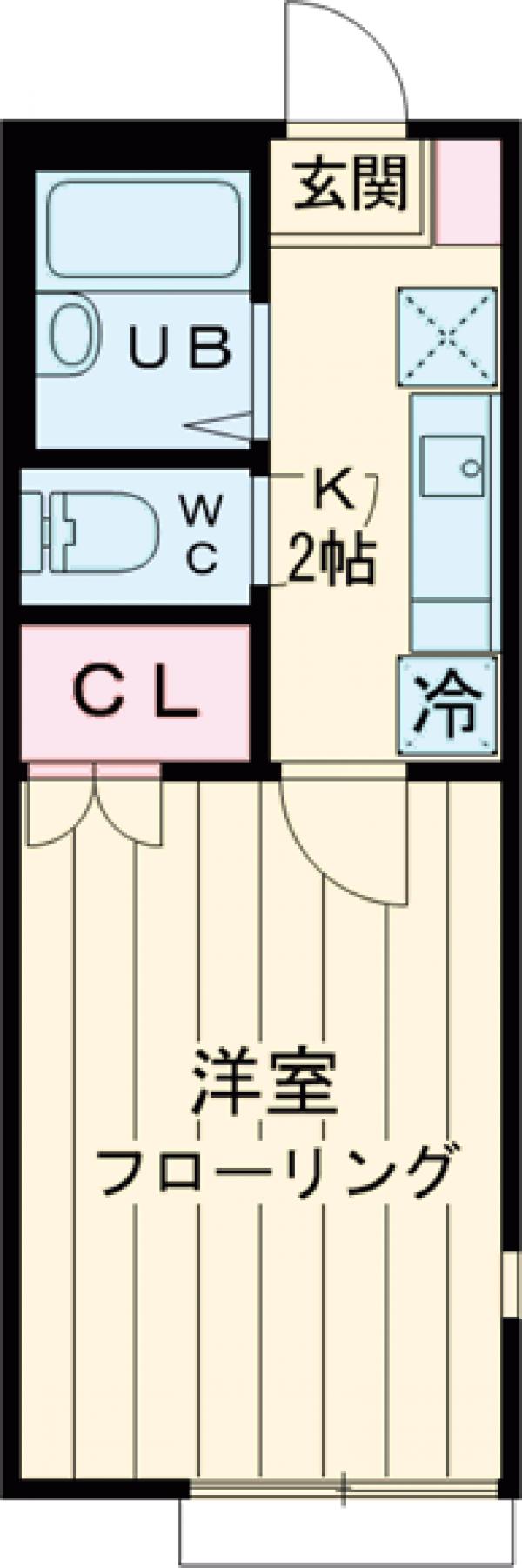 アビターレ中央Ⅱの間取り