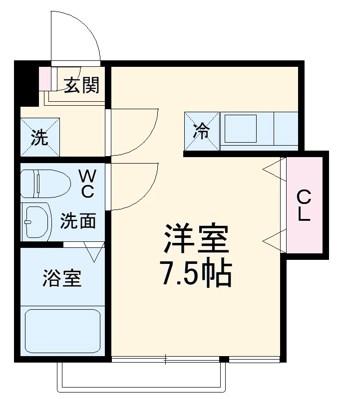 ブランノワール船橋の間取り