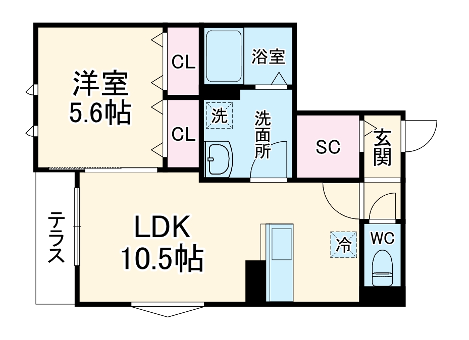 (仮称)川口市仲町1丁目計画の間取り