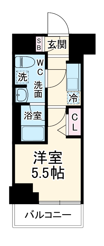GENOVIA西川口Ⅲの間取り