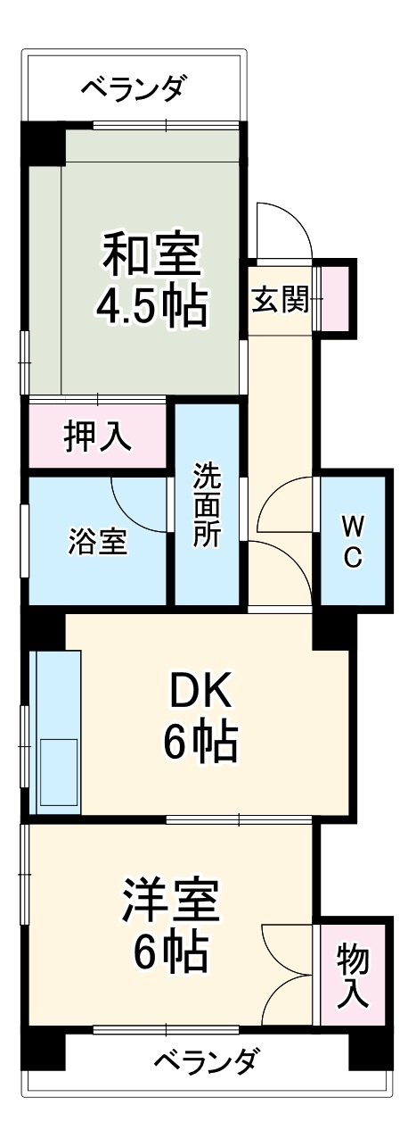 ファミールITOHの間取り
