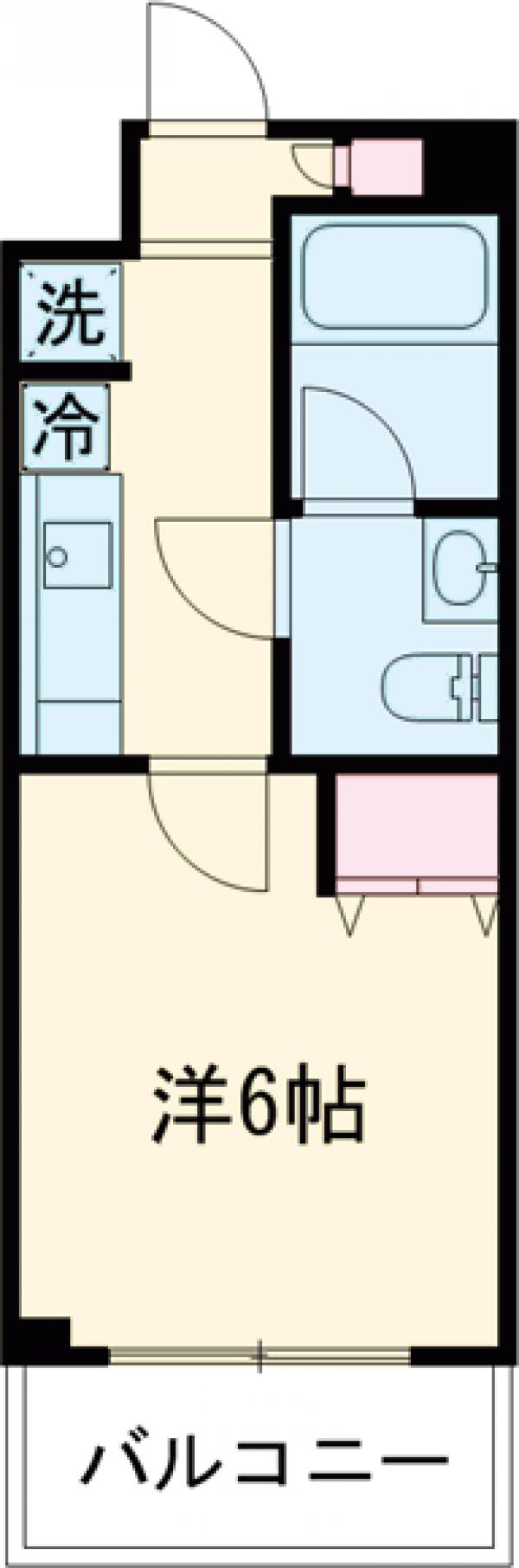 AZESTお花茶屋Ⅳの間取り