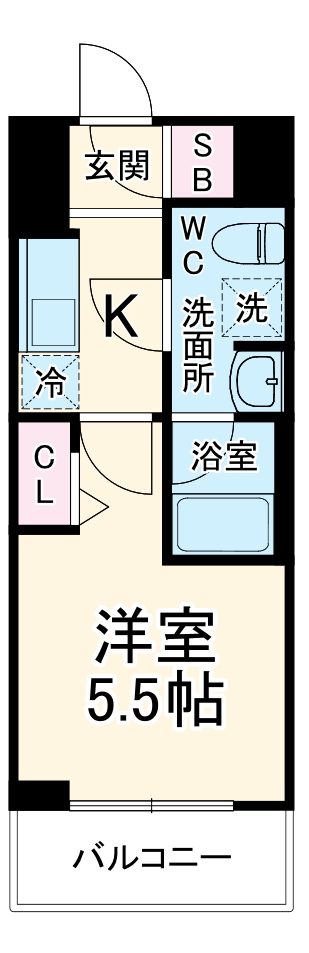 GENOVIA西川口Ⅲの間取り