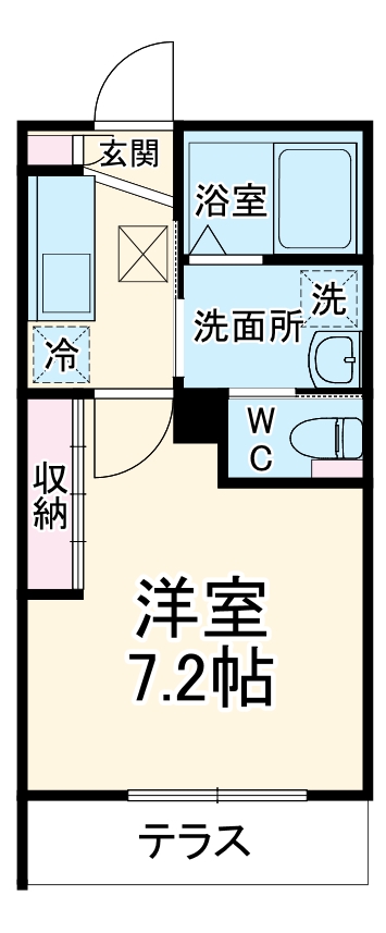 RIS 伍番館の間取り