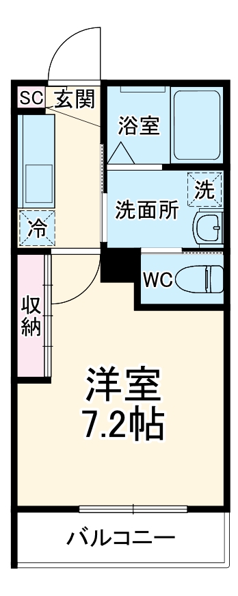 RIS 伍番館の間取り