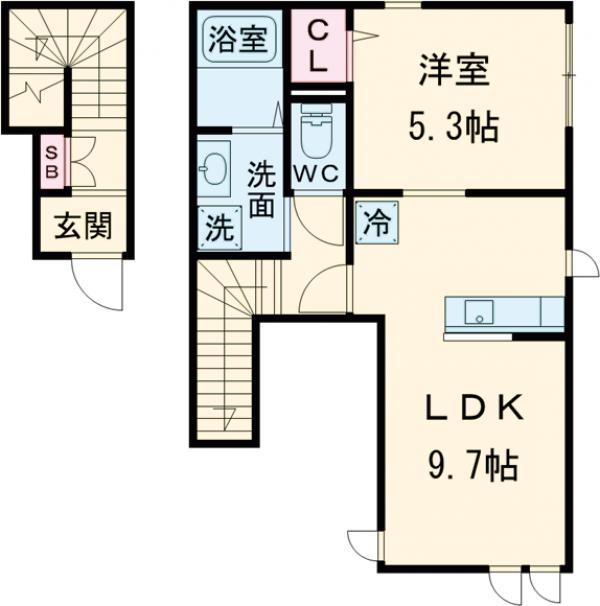 Grand Espoirの間取り