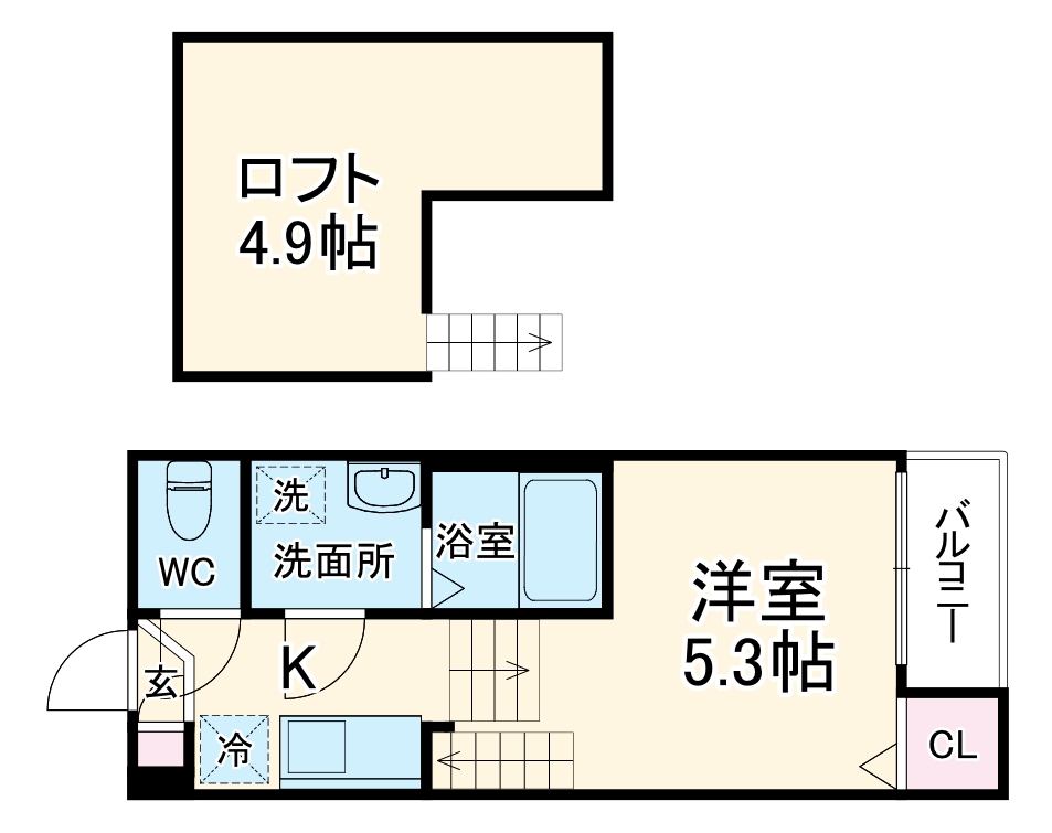 House Of Eightの間取り