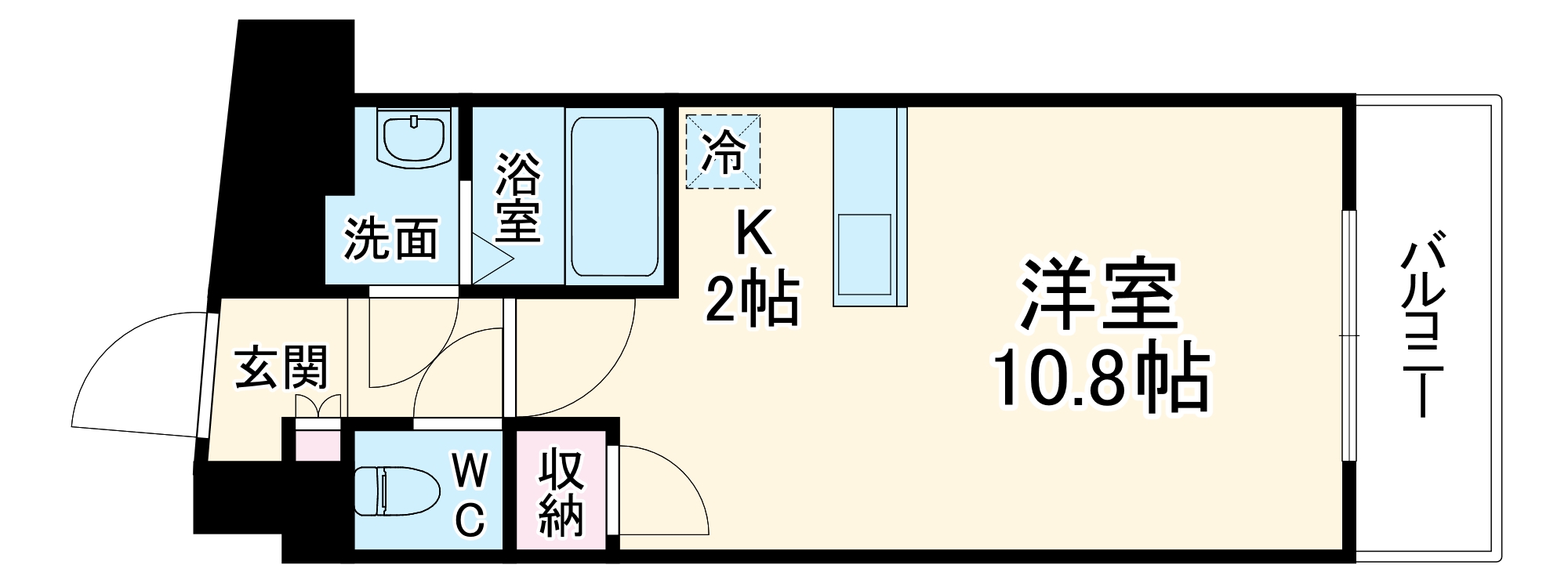 ラブリーガーデンビューの間取り