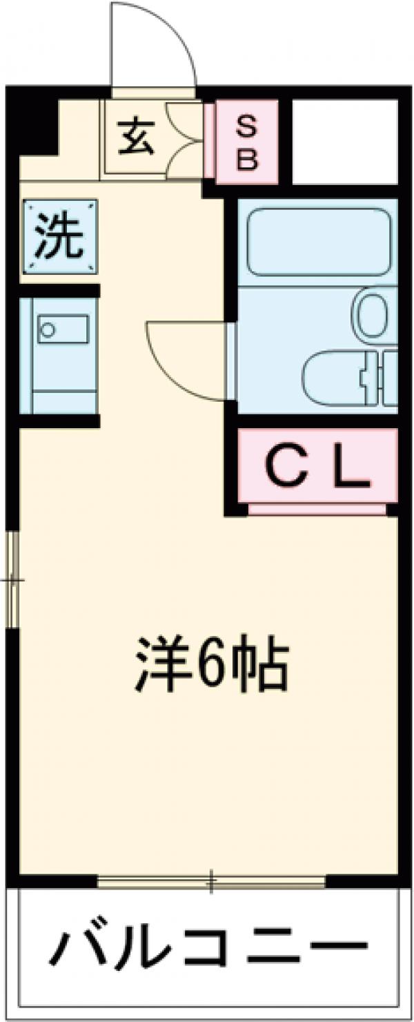 サザンパレス服部の間取り