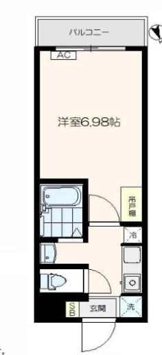 伏見マンションの間取り