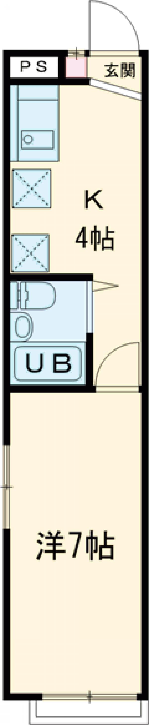 駒場ハイツの間取り