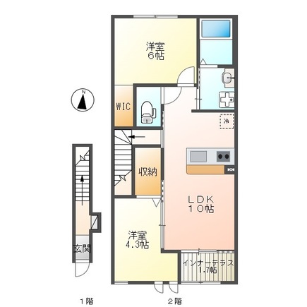 メルヴェールの間取り