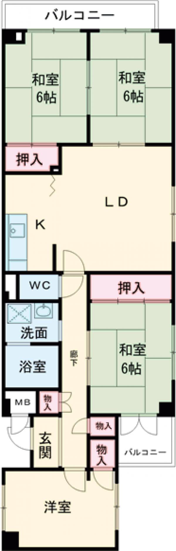 ロイヤルファームの間取り