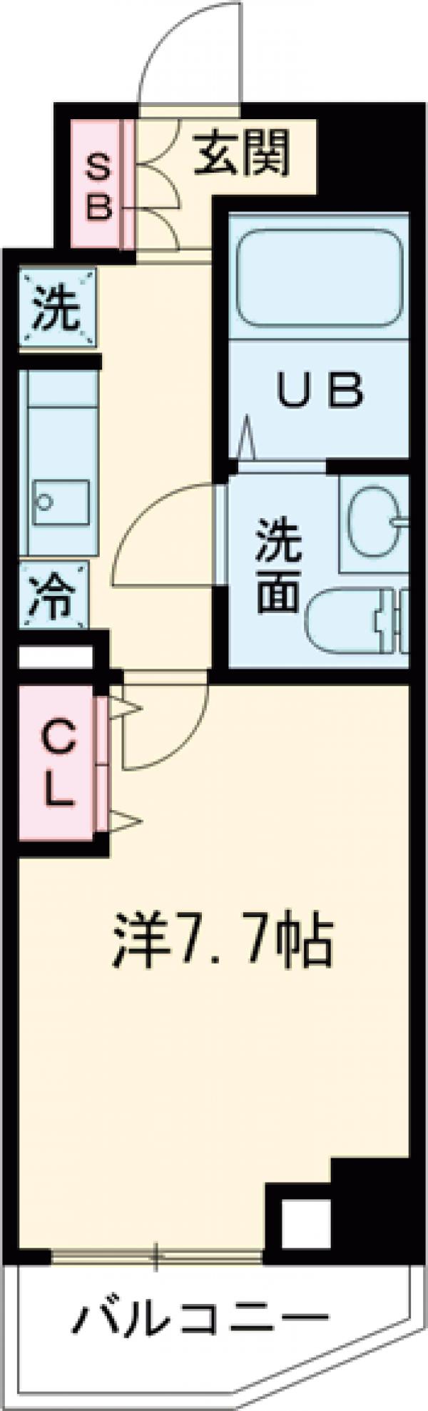 ジェノヴィア練馬春日町スカイガーデンの間取り