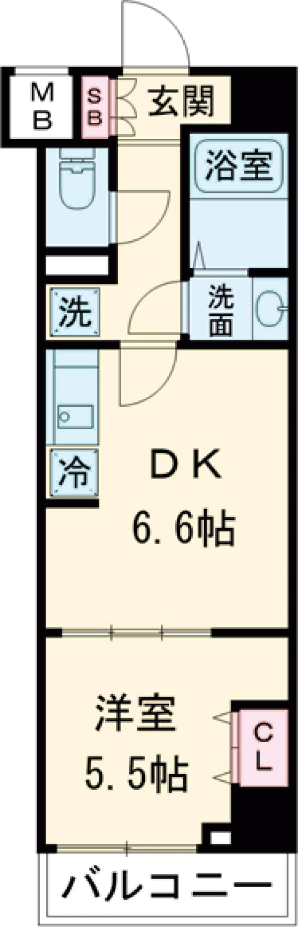 ジェノヴィア練馬春日町スカイガーデンの間取り