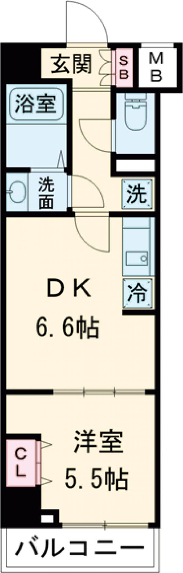 ジェノヴィア練馬春日町スカイガーデンの間取り