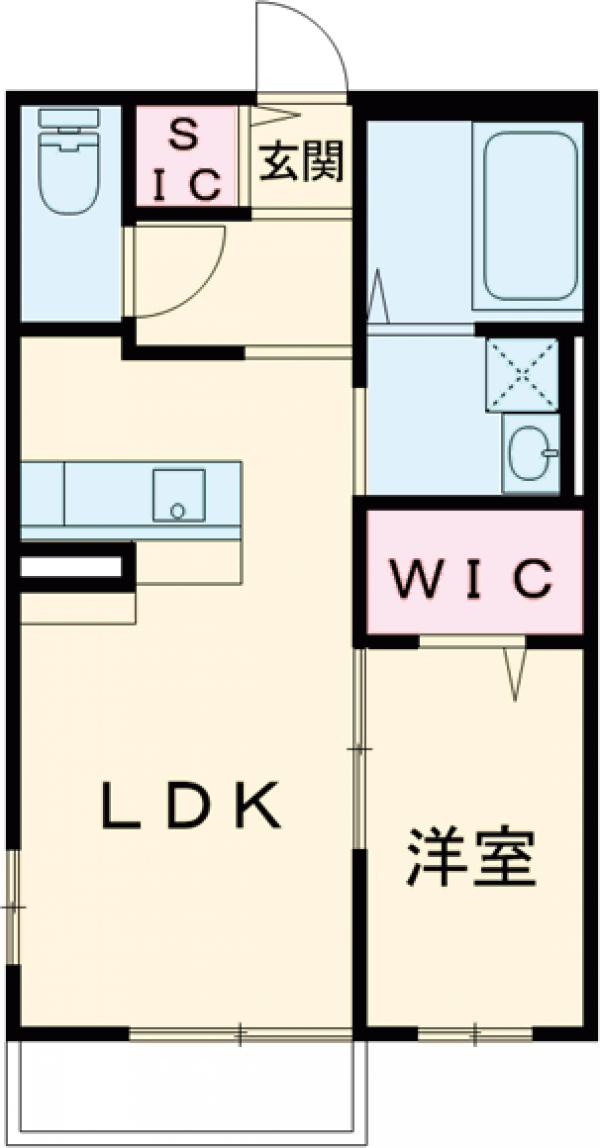 桂ハイム常磐の間取り