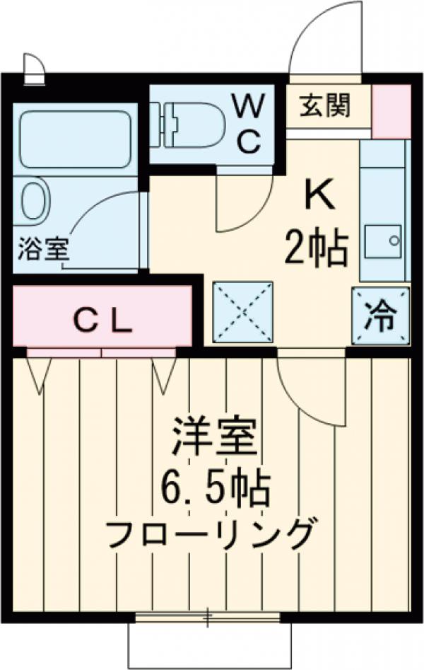 サニーコート北葛西Ⅳの間取り