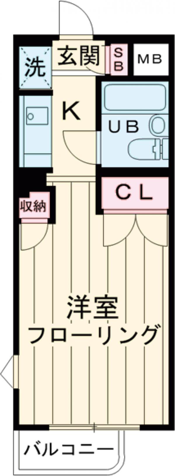サンパレス中野の間取り