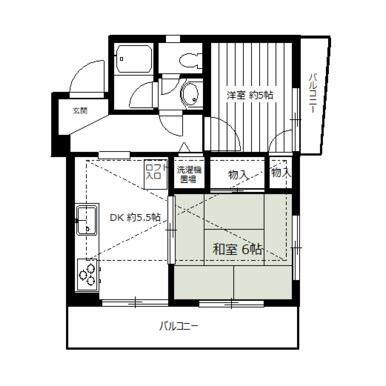 内田ビルの間取り