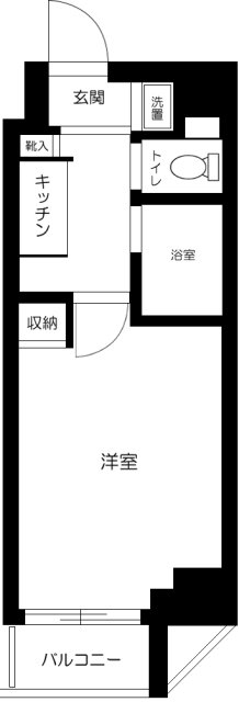 スカイコート早稲田壱番館・903号室の間取り
